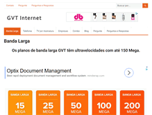 Tablet Screenshot of gvtinternet.com